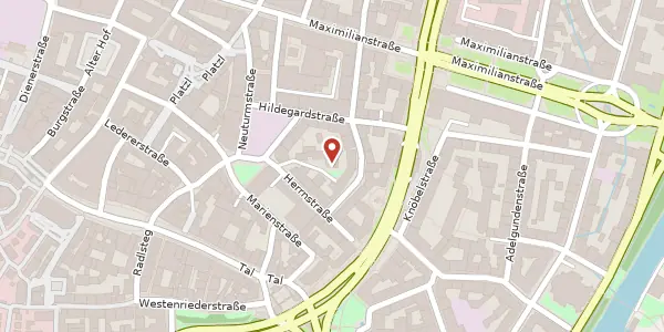 Karte der Umgebung von Stollbergstr. 7, 80539 München