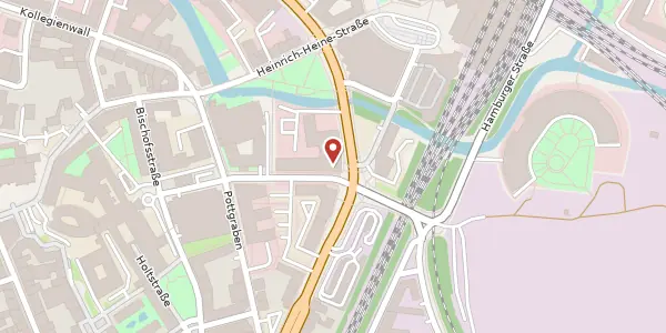 Karte der Umgebung von Niedersachsenstr. 15 a, 49074 Osnabrück