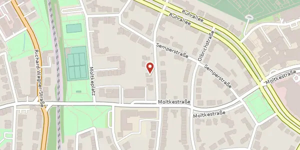 Karte der Umgebung von Schinkelstr. 34, 45138 Essen