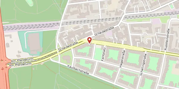 Karte der Umgebung von Kirchröder Straße 2, 30625 Hannover