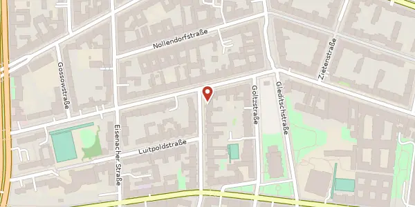 Karte der Umgebung von Habsburgerstraße 14, 10781 Berlin