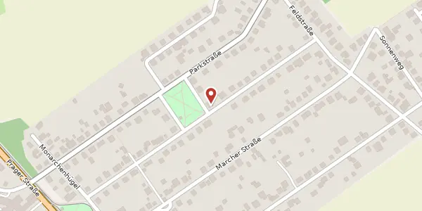 Karte der Umgebung von Hans-Scholl-Straße 21, 04288 Leipzig