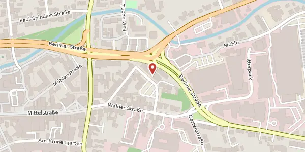 Karte der Umgebung von Mühlenhof 7-9, 40721 Hilden
