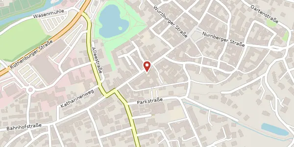 Karte der Umgebung von Wilhelmstr. 29, 91413 Neustadt