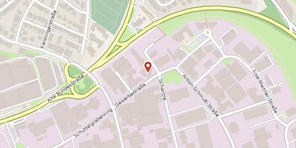 Karte der Umgebung von Gewerbestraße 11, 71332 Waiblingen