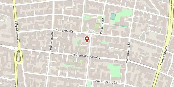 Karte der Umgebung von Friedrichstr. 31, 80801 München