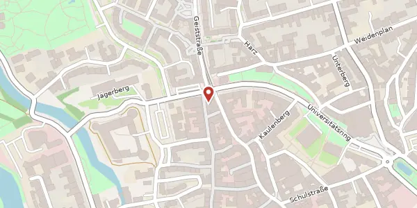 Karte der Umgebung von Große Ulrichstraße 33, 06108 Halle (Saale)