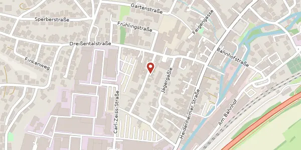 Karte der Umgebung von Keltenstr. 5, 73447 Oberkochen