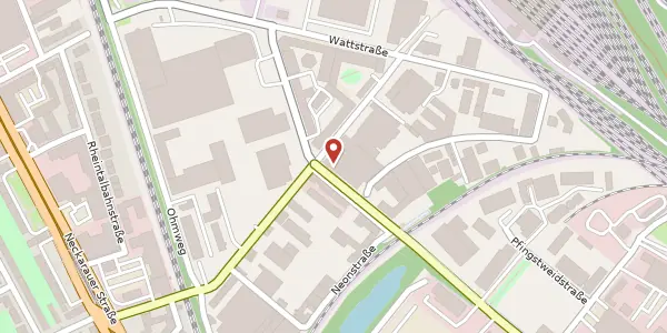 Karte der Umgebung von Voltastraße 32, 68199 Mannheim