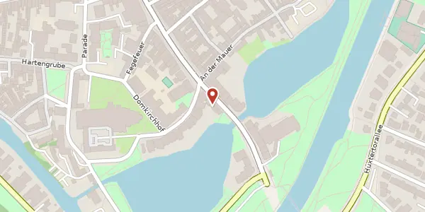 Karte der Umgebung von Mühlenbrücke 2a, 23552 Lübeck