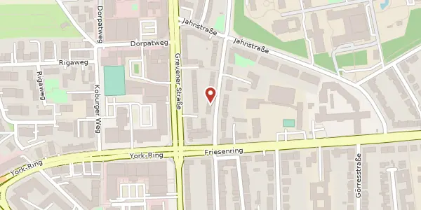 Karte der Umgebung von Kinderhauser Str. 69, 48147 Münster
