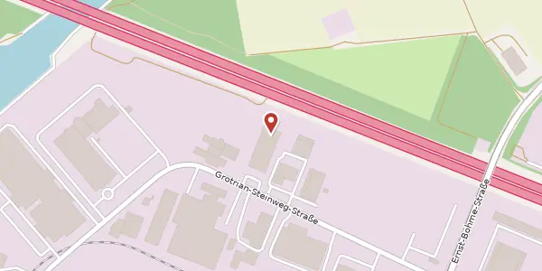 Karte der Umgebung von Grotrian-Steinweg-Straße 4b, 38112 Braunschweig