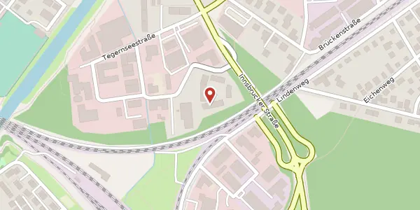 Karte der Umgebung von Hechtseestr 16, 83022 Rosenheim