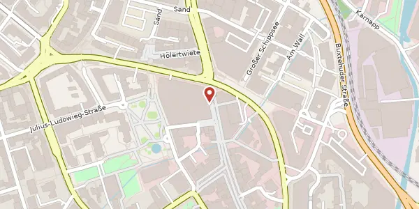 Karte der Umgebung von Lüneburger Str. 41, 21073 Hamburg