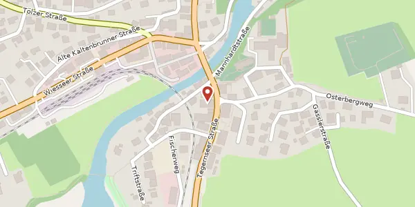Karte der Umgebung von Tegernseer Str. 6, 83703 Gmund