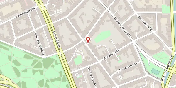 Karte der Umgebung von Feldstr. 24, 40479 Düsseldorf
