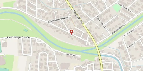 Karte der Umgebung von Eberwiesenstraße 11, 79787 Lauchringen
