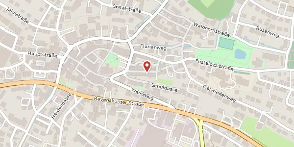 Karte der Umgebung von Obertorstraße 14, 88677 Markdorf