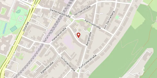 Karte der Umgebung von Kronprinzenstr. 7, 54295 Trier