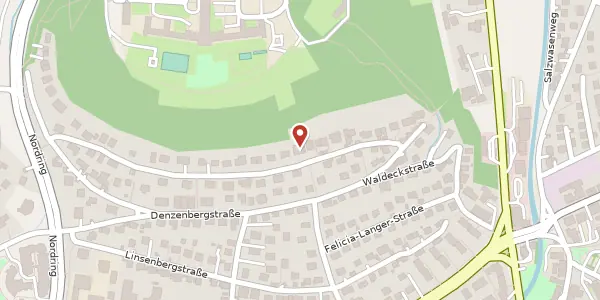 Karte der Umgebung von Vogtshaldenstraße 39, 72074 Tübingen
