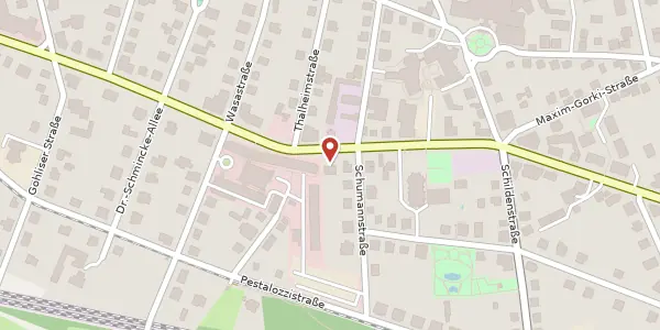 Karte der Umgebung von Meißner Straße 103, 01445 Radebeul