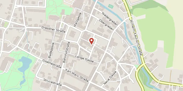 Karte der Umgebung von Böhmische Straße 6, 01844 Neustadt
