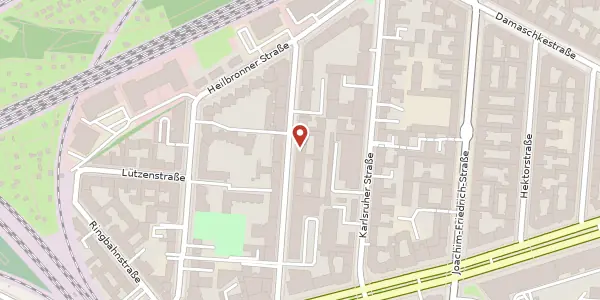 Karte der Umgebung von Katharinenstraße 8, 10711 Berlin