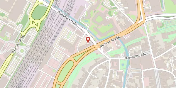 Karte der Umgebung von Berliner Straße 10, 37073 Göttingen