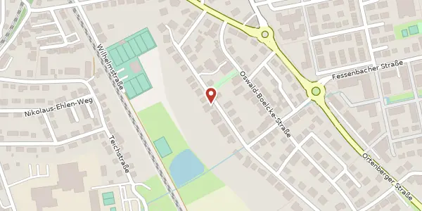 Karte der Umgebung von Schwarzwaldstraße 26, 77654 Offenburg