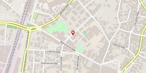 Karte der Umgebung von Bismarckstraße 4, 69469 Weinheim