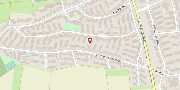 Karte der Umgebung von Mutzenreisstraße 70, 73734 Esslingen