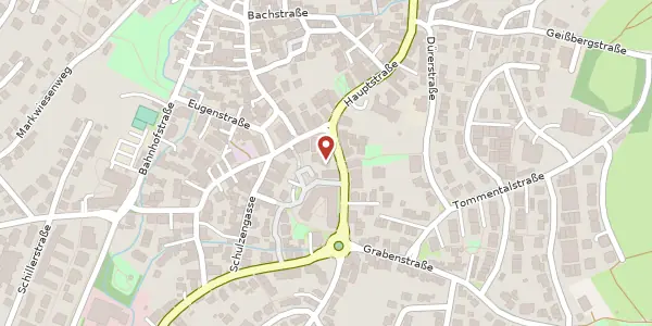 Karte der Umgebung von Eitlinger Straße 8, 72800 Eningen U. A.