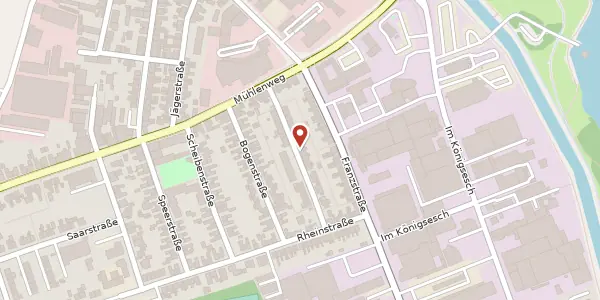 Karte der Umgebung von Hubertusstr. 17, 46395 Bocholt
