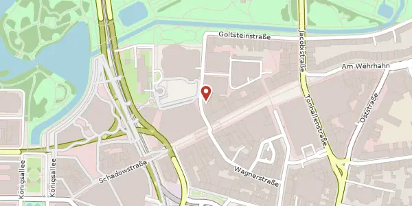 Karte der Umgebung von Bleichstr. 20, 40221 Düsseldorf