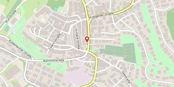 Karte der Umgebung von Grabenstraße 1, 71229 Leonberg