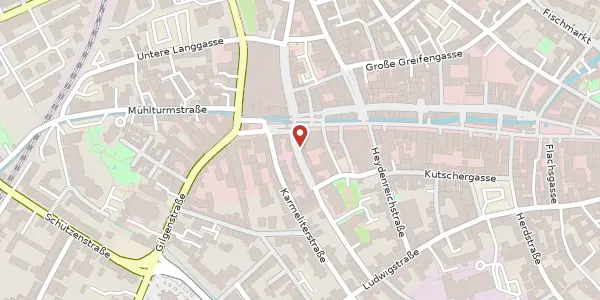 Karte der Umgebung von Roßmarktstraße 1, 67346 Speyer