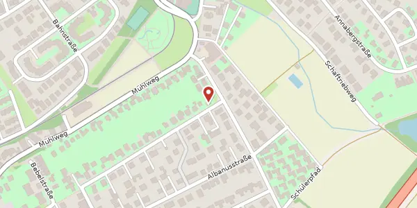 Karte der Umgebung von Bebelstraße 70, 55128 Mainz