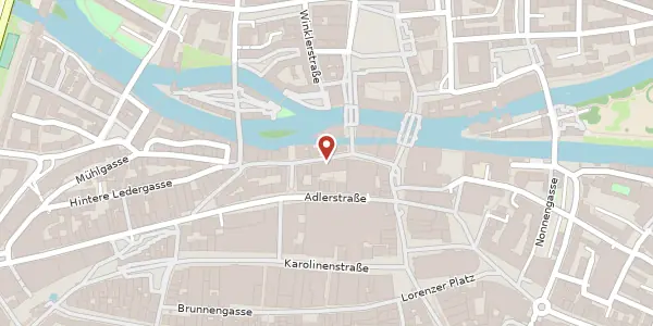 Karte der Umgebung von Kaiserstr. 17, 90403 Nürnberg