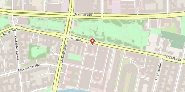 Karte der Umgebung von Alt-Moabit 93, 10559 Berlin