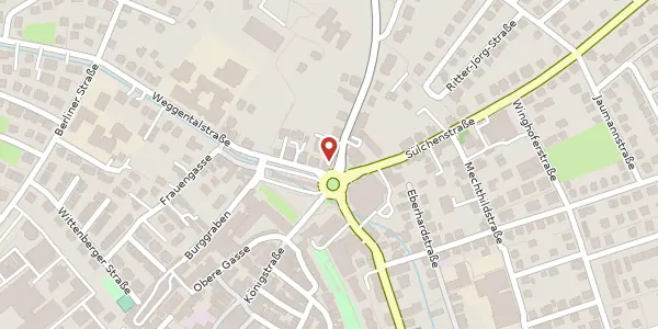 Karte der Umgebung von Seebronner Straße 1, 72108 Rottenburg