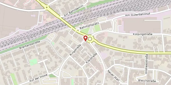 Karte der Umgebung von Ringstr. 1 a, 33378 Rheda-Wiedenbrück