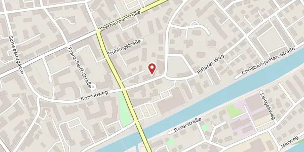 Karte der Umgebung von Äußere Regensburgerstr. 29, 84034 Landshut