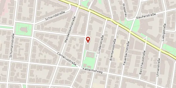 Karte der Umgebung von Arndtstr. 34-36, 60325 Frankfurt