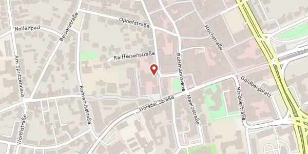 Karte der Umgebung von Hagenstr. 7, 45894 Gelsenkirchen