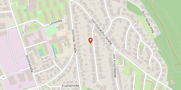 Karte der Umgebung von Sudetenland-Straße 12, 37085 Göttingen