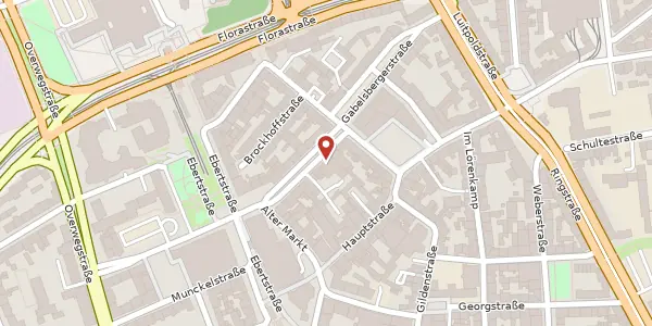 Karte der Umgebung von Von-Oven-Str. 12-16, 45879 Gelsenkirchen