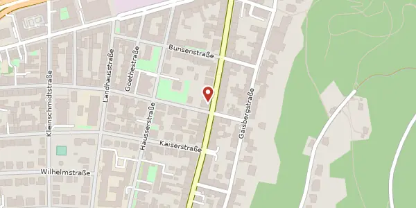 Karte der Umgebung von Rohrbacher Straße 38, 69115 Heidelberg