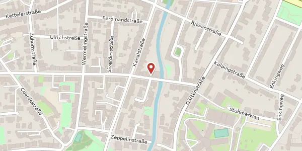 Karte der Umgebung von Maximilianstr. 24, 48147 Münster