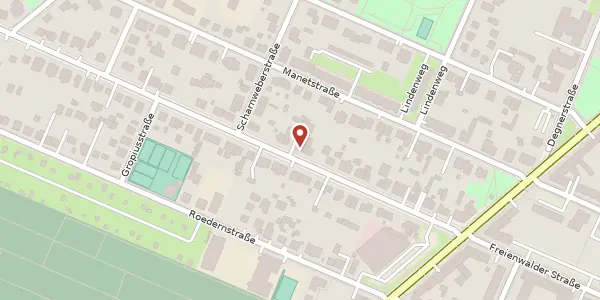 Karte der Umgebung von Orankestraße 19, 13053 Berlin