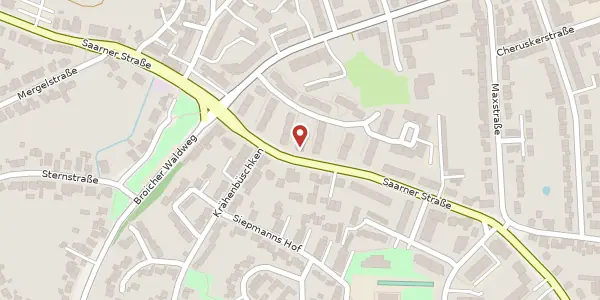 Karte der Umgebung von Saarner Str. 272, 45479 Mülheim an der Ruhr